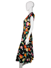 Load image into Gallery viewer, Mannequin wearing a colorful floral dress on a white background
