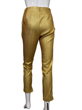 Load image into Gallery viewer, Gold pants on a mannequin against a white background
