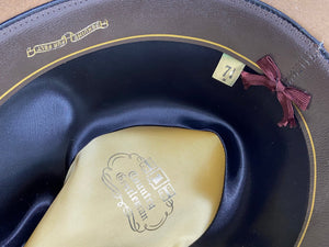 1950's Country Gentleman Beige Fur Felt Fedora Size 7 1/4