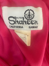 Load image into Gallery viewer, 1960’s Pink Alfred Shaheen Chiffon Shift Dress Size M
