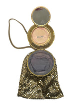 Load image into Gallery viewer, 1920’s Goldtone Metal Mesh Flapper Wristlet Purse
