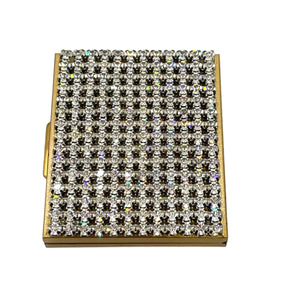 1950’s Gold and Rhinestone Compact