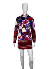 Load image into Gallery viewer, 1960&#39;s Psychedelic Mini Dress Size L
