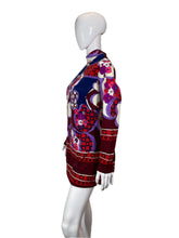 Load image into Gallery viewer, 1960&#39;s Psychedelic Mini Dress Size L
