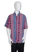 Load image into Gallery viewer, 1990&#39;s Bold Pink and Purple Print Wrangler Western Shirt - Size XL
