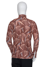 Load image into Gallery viewer, 1970&#39;s Lollipops &amp; Search Lights Novelty Print Disco Shirt - Size M
