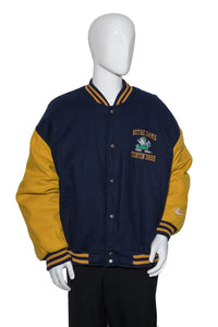 1990's Logo Athletic Notre Dame Jacket - Size XL