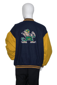 1990's Logo Athletic Notre Dame Jacket - Size XL