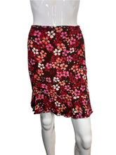 Load image into Gallery viewer, 1990&#39;s Ann Taylor Floral Rayon Mini Skirt Size S
