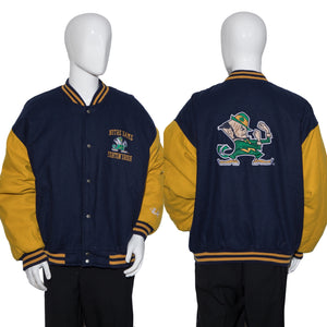 1990's Logo Athletic Notre Dame Jacket - Size XL