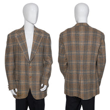 Load image into Gallery viewer, 1970&#39;s Plaid Wool Jacket - Size XL / 44 Long
