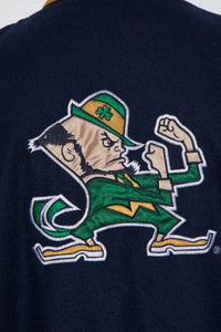 1990's Logo Athletic Notre Dame Jacket - Size XL