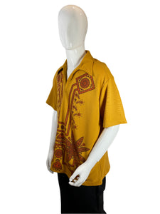 1960's Screen Printed Mar Vista Tiki Pullover Size XL