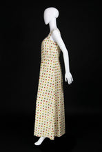 Load image into Gallery viewer, 1970s Multicolor Polka Dot Tank Jumpsuit – Size M
