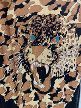 Load image into Gallery viewer, 1970s On The Rocks Leopard Print Jumpsuit – Size M

