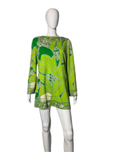Load image into Gallery viewer, 1960&#39;s Psychedelic Mr. Dino Tunic Dress Size XL
