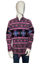 Load image into Gallery viewer, Mannequin wearing a patterned shirt with a plain background
