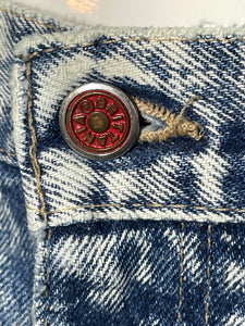 1990's Brittania Acid Wash Jeans Size 37 x 32