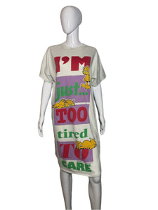 1978 Garfied Sleep Shirt Size XL