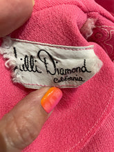 Load image into Gallery viewer, 1960&#39;s Pink and White Mod Lilli Diamond Mini Dress Size S
