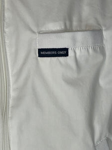 1980's White Member's Only Jacket Size M