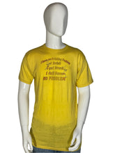 Load image into Gallery viewer, 1970&#39;s No Drinking Problem T-shirt Size L
