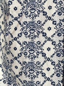 1960's K-Mart Perma Press Damask Casual Shirt Size S