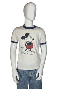 1980's Classic Mickey Ringer Tee Size S