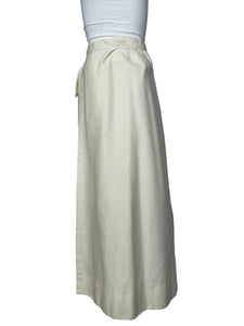 1970's Floral Embroidered Wrap Skirt Size S