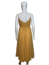 Load image into Gallery viewer, 1960&#39;s Miss America Creamsicle Chiffon Cocktail Dress Size S
