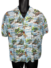 Load image into Gallery viewer, 1950&#39;s Tiki Shirt Size L
