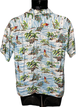 Load image into Gallery viewer, 1950&#39;s Tiki Shirt Size L
