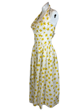 Load image into Gallery viewer, 1960&#39;s Floral Party Dress with Wrap Size M
