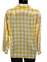 Load image into Gallery viewer, 1950&#39;s Towncraft Plaid Shirt Size L
