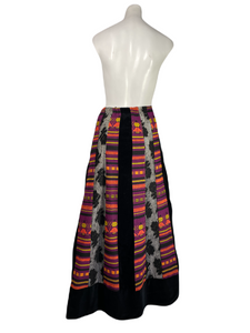 1970’s Patchwork Hippie Maxi Skirt Size L