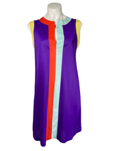 Load image into Gallery viewer, 1960’s Mod Color Block Nightie Size M
