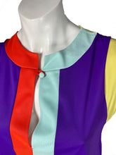 Load image into Gallery viewer, 1960’s Mod Color Block Nightie Size M
