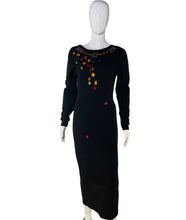 Load image into Gallery viewer, 1990’s Andrea Jovine Jeweled Knit Gown Size M
