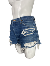 Load image into Gallery viewer, 1980&#39;s Shredded Wrangler Cut-offs 32&quot; waist
