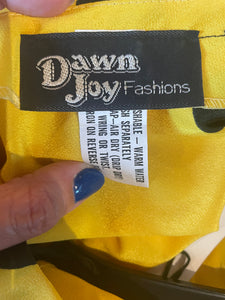 1980's Dawn Joy Cocktail Dress Size S
