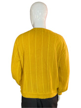 Load image into Gallery viewer, 1950’s CalMates Mustard Yellow Cardigan Size L
