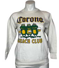 Load image into Gallery viewer, 1980&#39;s Corona Beach Club Frog Sweatshirt Size S
