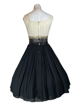 Load image into Gallery viewer, 1950&#39;s Chiffon Party Dress Size S
