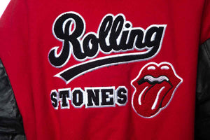 1990's Rolling Stones 97/98 World Tour Letterman Jacket Size XXL