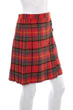 Load image into Gallery viewer, 1980&#39;s Dry Goods Red Plaid Skirt Size M
