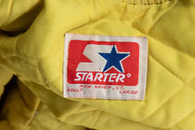 Load image into Gallery viewer, 1980&#39;s Starter  Green and Yellow Yavapai Baseball Jacket Size XL
