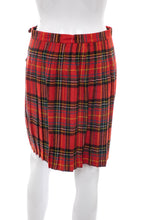 Load image into Gallery viewer, 1980&#39;s Dry Goods Red Plaid Skirt Size M
