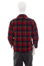 Load image into Gallery viewer, 1950&#39;s Pendleton Red Plaid Shirt Size M
