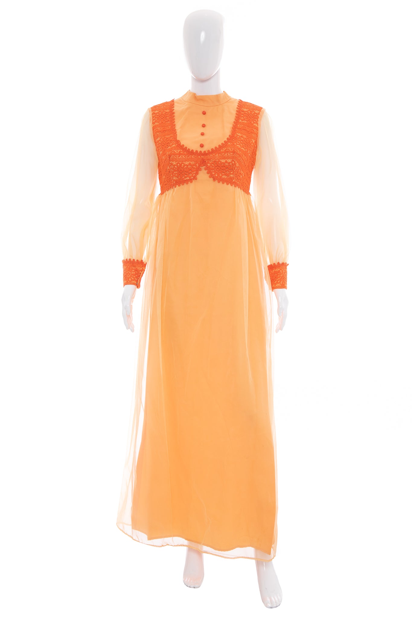 tangerine chiffon dress Ruffle Dress Tangerine Chiffon Dress RAM23 GOLD TANGERINE CHIFFON RUFFLE DRESS SET Elevate Your