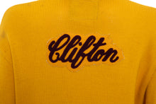 Load image into Gallery viewer, 1970&#39;s Whiting Yellow Clifton Arizona High School Letterman Jacket Size L
